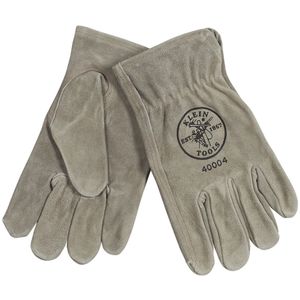 Klein Klein Personal Protection & Safety Cowhide Driver's Gloves, Medium