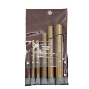 Klein Brass Punches 5 Piece Set # 4BPSET5