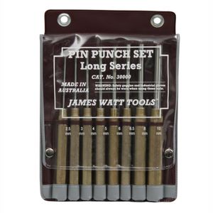 Klein Pin Punches Long 8 Piece Set # 4PPLSET8
