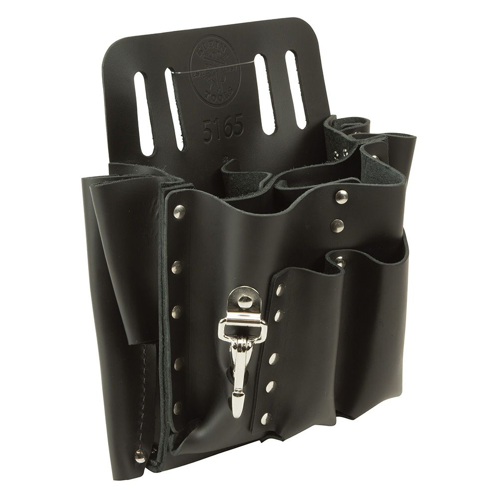 Klein 10 Pocket Tool Pouch Knife Snap # 5165