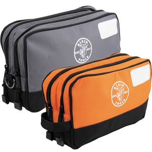 Klein Double Zipper Tool Bag, 2-Pack # 55579