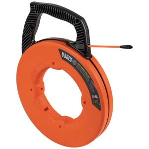 Klein Multi-Groove Fiberglass Fish Tape with Nylon Tip, 50-Foot # 56382