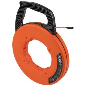 Klein Multi-Groove Fiberglass Fish Tape with Nylon Tip, 100-Foot # 56383