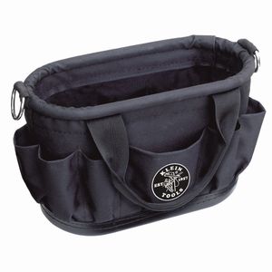 Klein Tool Tote, Polyester, 7-Pocket with Drain Holes # 58886