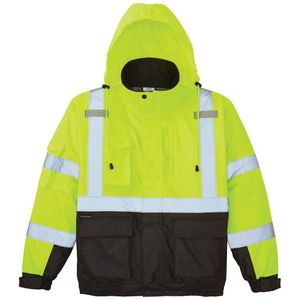 Klein High-Visibility Winter Bomber Jacket, L # 60364