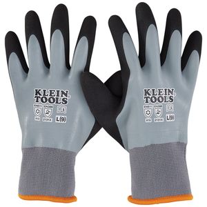 Klein Thermal Dipped Gloves, Large # 60389
