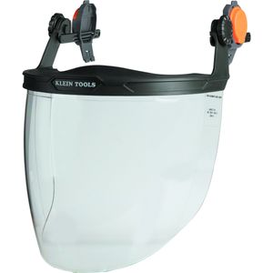 Klein Face Shield, Safety Helmet and Cap-Style Hard Hat, Clear # 60472