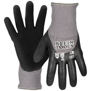 Klein Winter Knit Dipped Gloves, Cut Level A4, Touchscreen, Medium # 60838