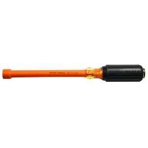 Klein 7/16-Inch Insulated Nut Driver 6-Inch Hollow Shaft # 646716INS