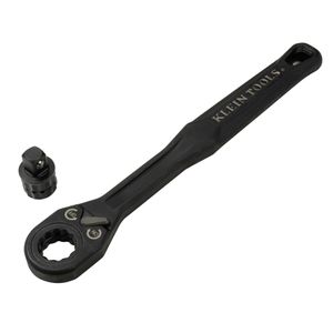Klein KNECT (M) Pass Through Ratchet and 3/8-Inch Drive Socket Adapter Set # 65408ADP