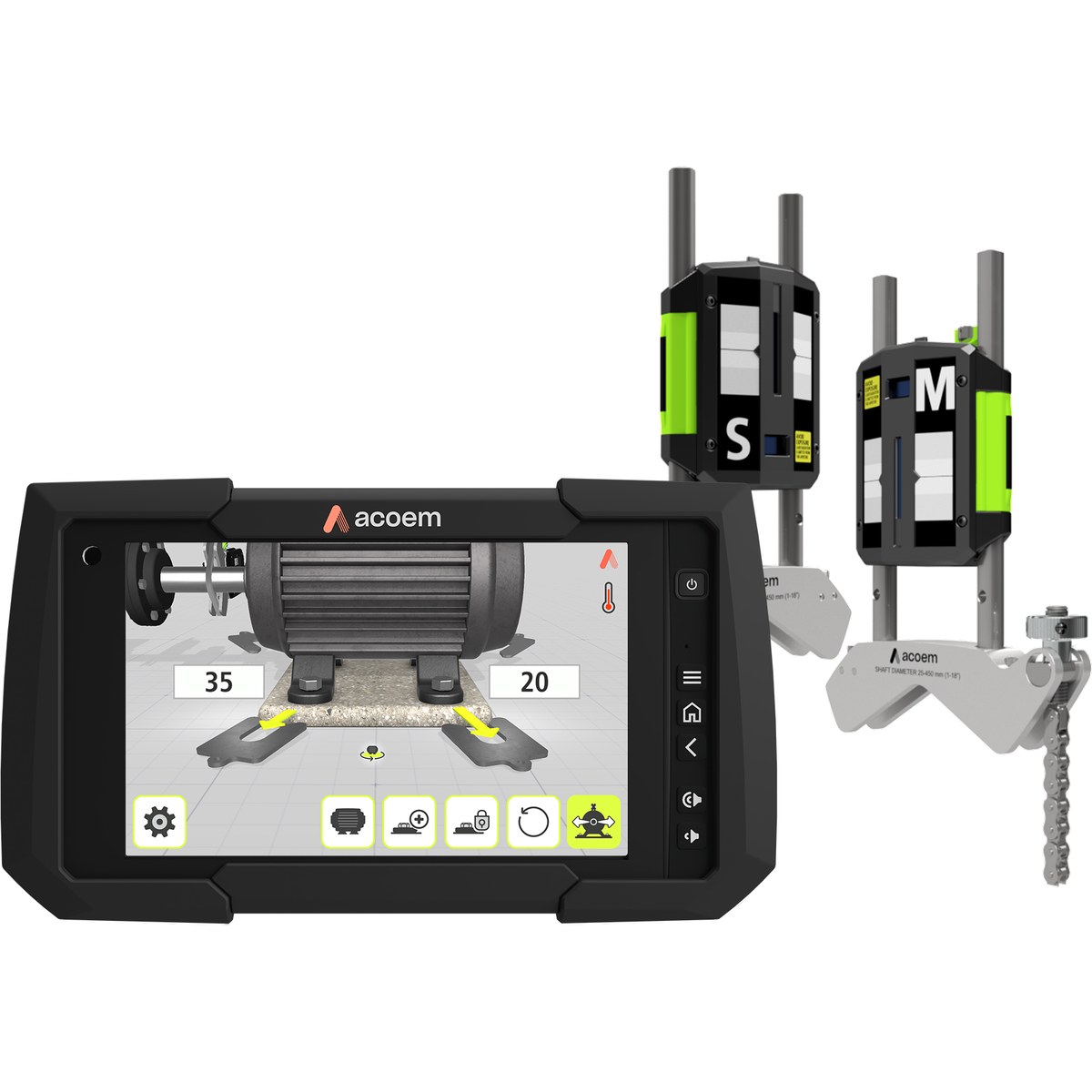 Acoem AT-300 Laser Shaft Alignment System # AT-300