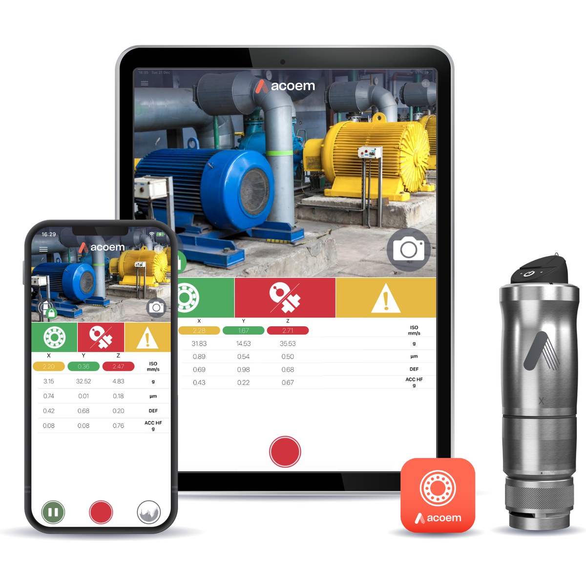 Acoem Bearing Defender Wireless Bearing Health Monitor # BEARING-DEFENDER