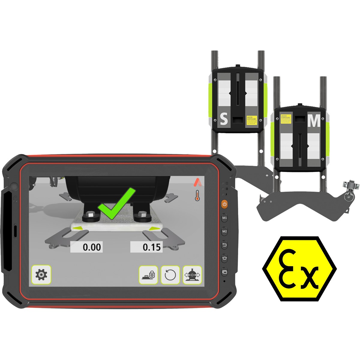 Acoem EXO Intrinsically Safe Laser Shaft Alignment Tool # EXO