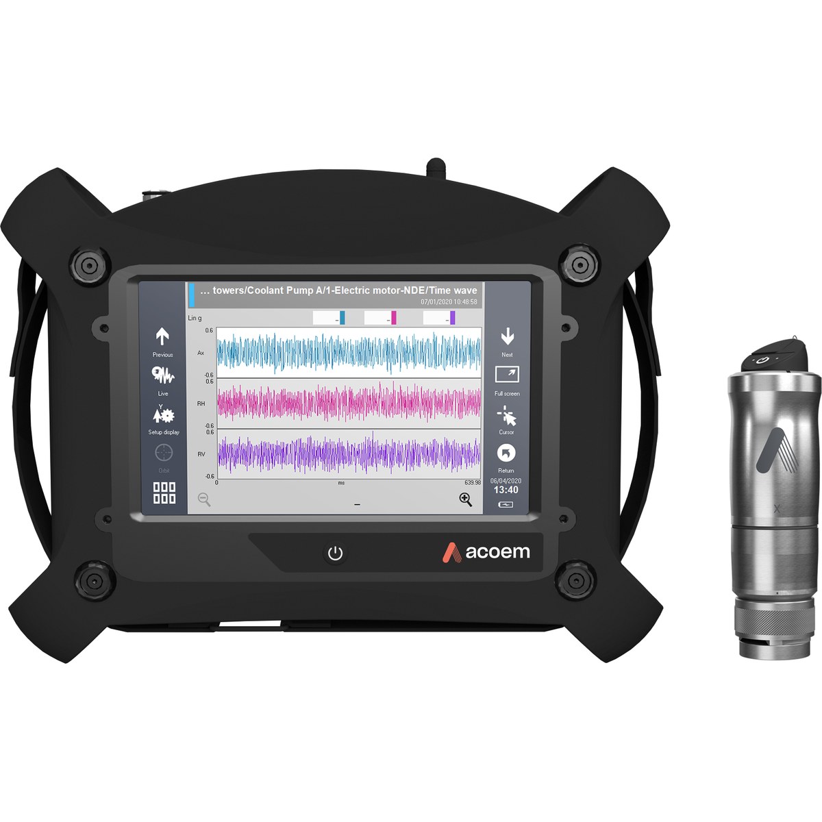 Acoem Falcon Portable Vibration Analyzer and Data Collector # FALCON