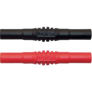 AEMC Instruments Adapter - Set of 2, Color-Coded (Red/Black) Fem-Fem to Male Leads # 2115.98