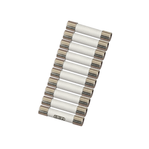 AEMC Instruments Fuse – Set of 10, FF, 10A, 600V, 50kA, 6 x 32mm, for MTX Series & Model 5233 # 2118.62