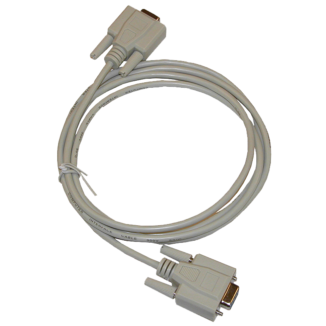 AEMC Instruments Cable - Replacement PC RS-232, DB9 F/F 6 ft Null Modem Cable for 1060, 5060, 5070, 6250 & 6255 # 2119.45