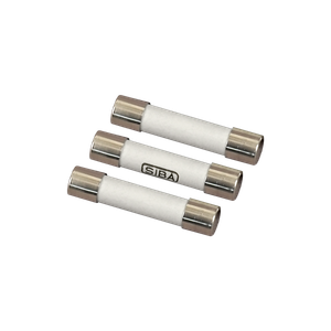 AEMC Instruments Fuse - Set of 3, 0.1A, 660V, 20kA, 6 x 32mm for Models 1050,1060, 6550, & 6555 # 2119.56