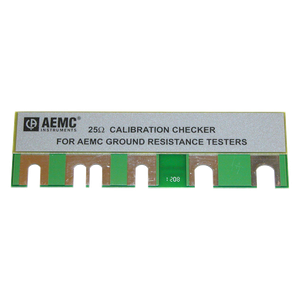 AEMC Instruments Calibration Checker - 25 OHM for Ground Testers for Models 3620, 3640, 4500, 4610, 4620 & 4630 # 2130.59