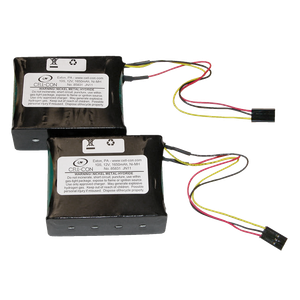 AEMC Instruments Battery - Replacement, Set of 2, 12V NiMH Rechargeable for DTR Model 8510 # 2136.78