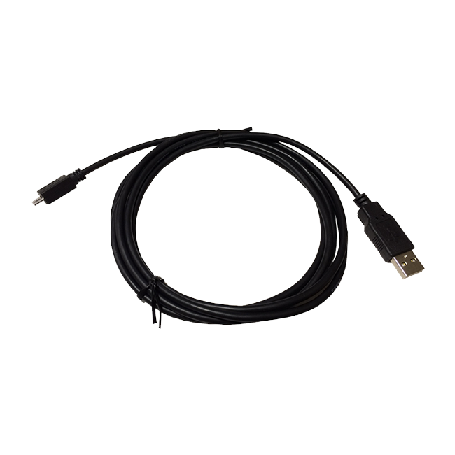 AEMC Instruments Cable - Replacement 6 ft. USB Type A - Type B Micro for Models L452, 1110, 1227, 1246, 1510, 1821, 1822, 1823, & MR415 to MR527 Series # 2138.66