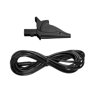 AEMC Instruments Lead - One 10 ft (3M) Black Lead w/Black Alligator Clip for PowerPad & PEL Series # 2140.44