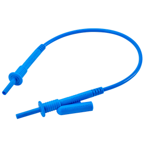 AEMC Instruments Lead - Replacement 1 ft 5kV Blue Jumper Lead for Megohmmeter Models 5050, 5060, 5070, & 6505 # 2151.31