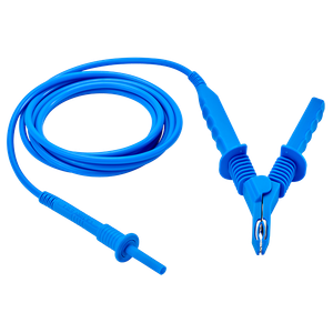 AEMC Instruments Lead - One 45 ft 15kV Blue w/integral clip for use with Models 6550 & 6555 Replacement for Cat #2151.22 # 2151.39