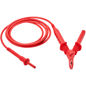 AEMC Instruments Lead - One 45 ft 15kV Red w/integral clip for use with Models 6550 & 6555 Replacement for Cat #2151.23 # 2151.40