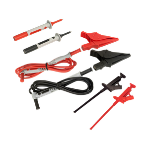 AEMC Instruments Lead - Utility Test Lead Kit # 5 Test Leads, alligator clips & pencil probes rated 1000V CAT IV; Grip probes are rated 600V CAT IV