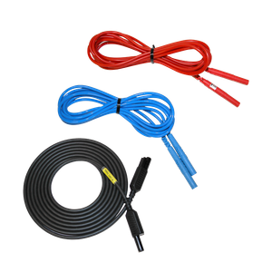 AEMC Instruments Lead - Set of 3, Color-Coded 10 ft Safety Leads for Models 1035,1050, & 1060 # 2951.70