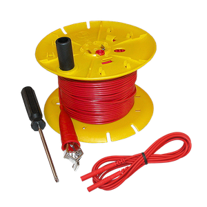 AEMC Instruments Red Replacement Wire (300 ft) on Reel for Ground Resistance Tester Kits (Models 4620, 4630, 6470-B, 6471 & 6472) # 5000.03