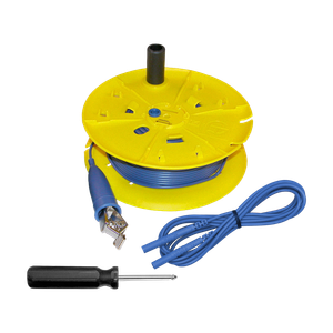 AEMC Instruments Blue Replacement Wire (150 ft) on Reel for Ground Resistance Tester Kits (Models 3620, 3640, 4620, 4630, 6422 & 6424) # 5000.07