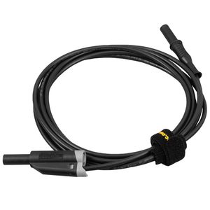 AEMC Instruments Lead - Replacement 10 ft (3M) Black Stackable 600 V CAT IV for Power Phase Adapter Models PA31ER & PA32ER # 5000.88