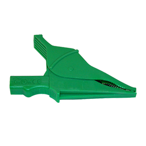 AEMC Instruments Clip - Safety Alligator - Green (1000V CAT IV, 15A, UL) # 5100.06