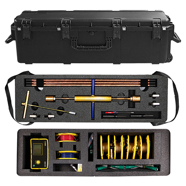 AEMC 6422 Ground Resistance Meter. Equipped with advanced testing capabilities