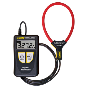 AEMC Instruments Digital Flexprobe Model 4000D-14 w/6' Lead (TRMS, 40A AC, 400A AC, 4000A AC) # 4000D-14
