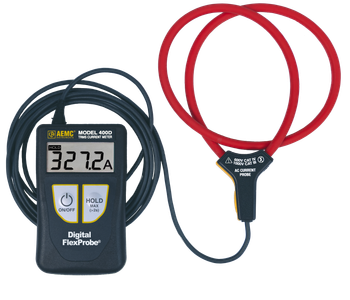 AEMC Instruments Digital Flexprobe Model 400D-24 w/6' Lead (TRMS, 4A AC, 40A AC, 400A AC) # 400D-24