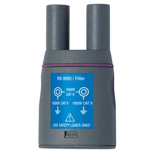 AEMC Instruments PROBIX 4mm Banana Plug Adapter 300Hz Filter for OX Series # HX0093