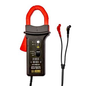 AEMC Instruments AC/DC Current Probe Model MR416 (40A AC, 60A DC, 10mV/A & 400A AC, 600A DC, 1mV/a, 4mm Banana Plug Lead) # MR416