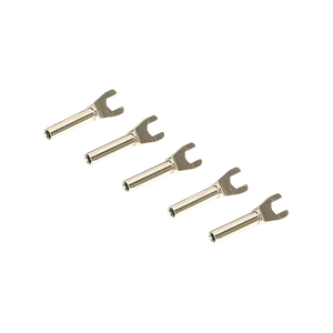 AEMC Instruments Set of 5, replacement screw-on spaded lugs for ground resistance tester kits # 5000.10