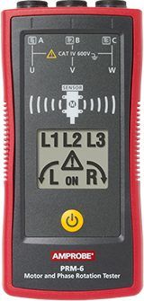 Amprobe PRM-6 Phase Sequence and Motor Rotation Tester