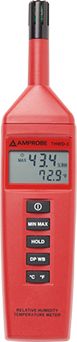 Amprobe Digital Sling Psychrometer with Dew & Wet Bulb Read # THWD-3