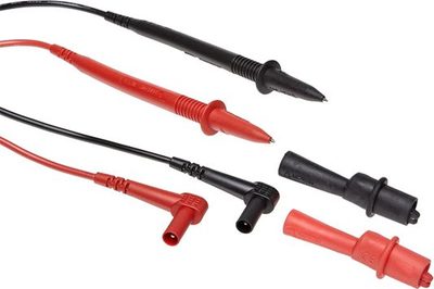 Amprobe TL1500 Silicone Test Lead Set (Probe Tips, Alligator Clips, Spade Lugs) # TL1500