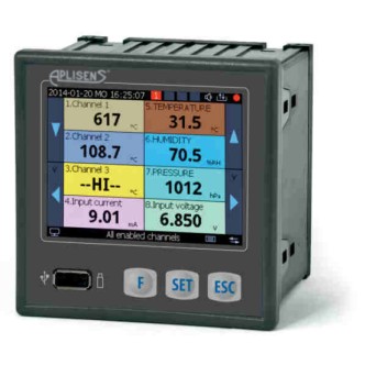 Aplisens AR207 Multi-Channel Data Logger, 8 Inputs # AR207