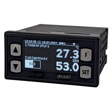 Aplisens AR200.B Two-Input Data Logger / Controller, Panel Mount # AR200.B