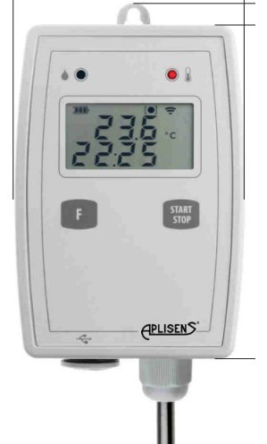 Aplisens AR232.B Temperature Data Logger, Battery Powered # AR232.B
