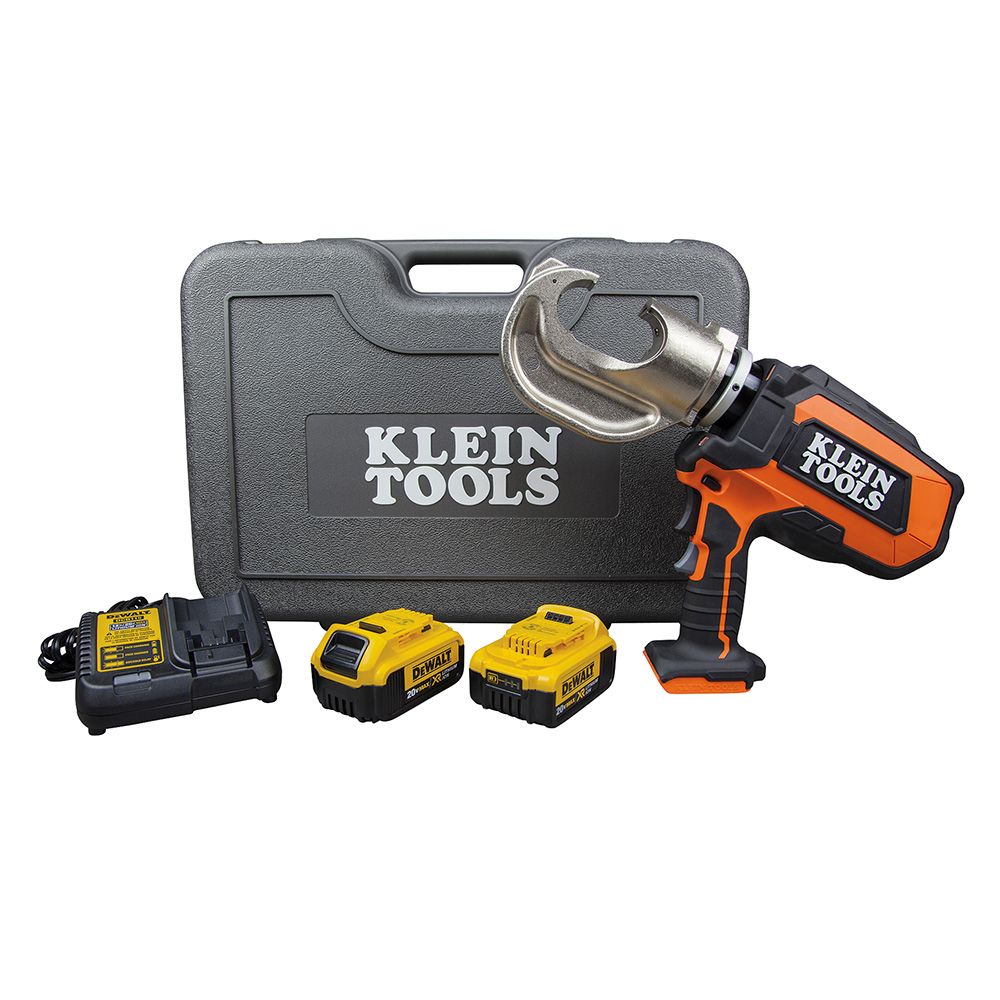 Klein Battery-Operated 12-Ton Crimper Kit # BAT20-12T1651