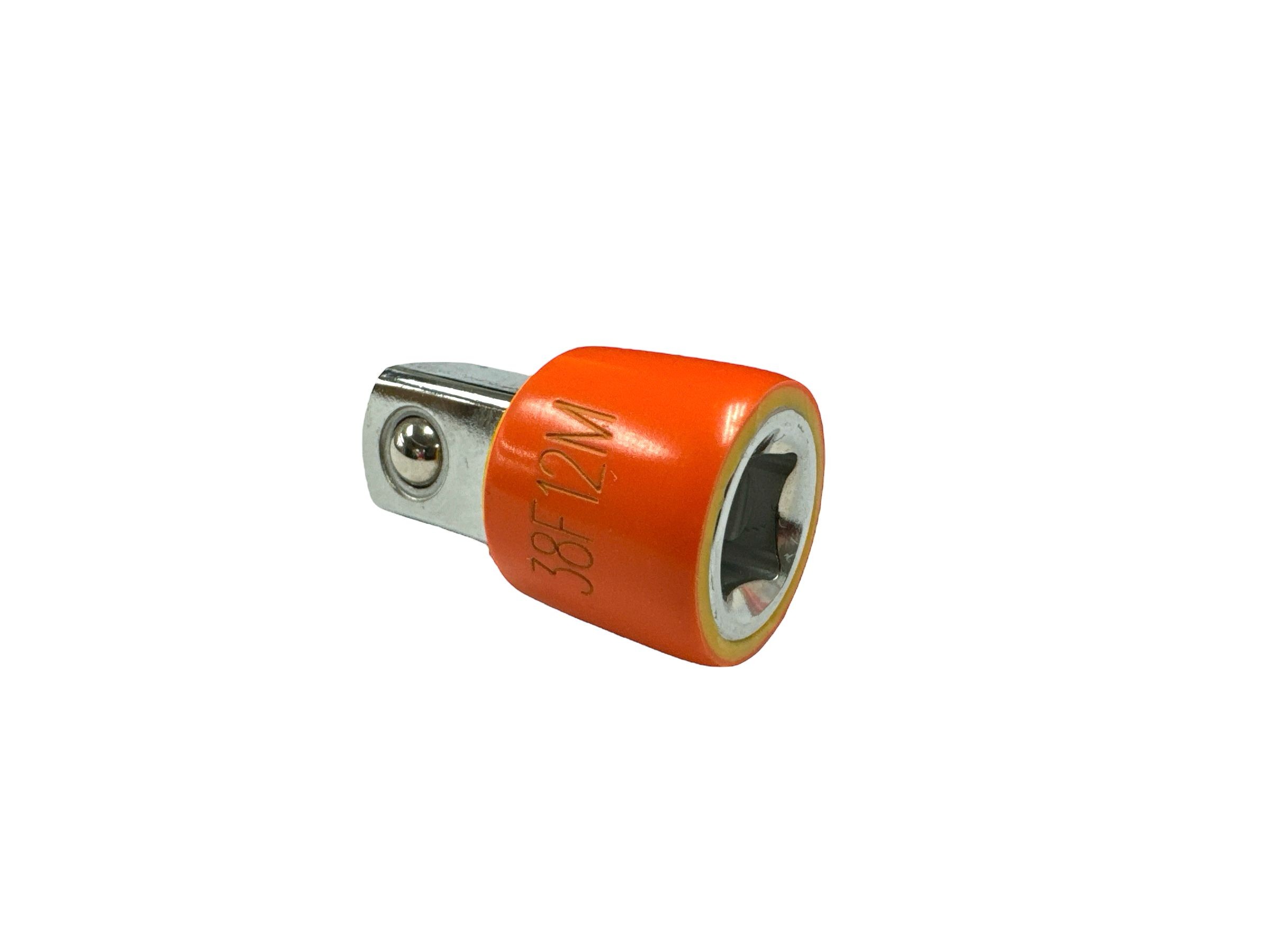 Cementex 3/8 inch female x 1/2 inch male insulated socket adapter, without boot