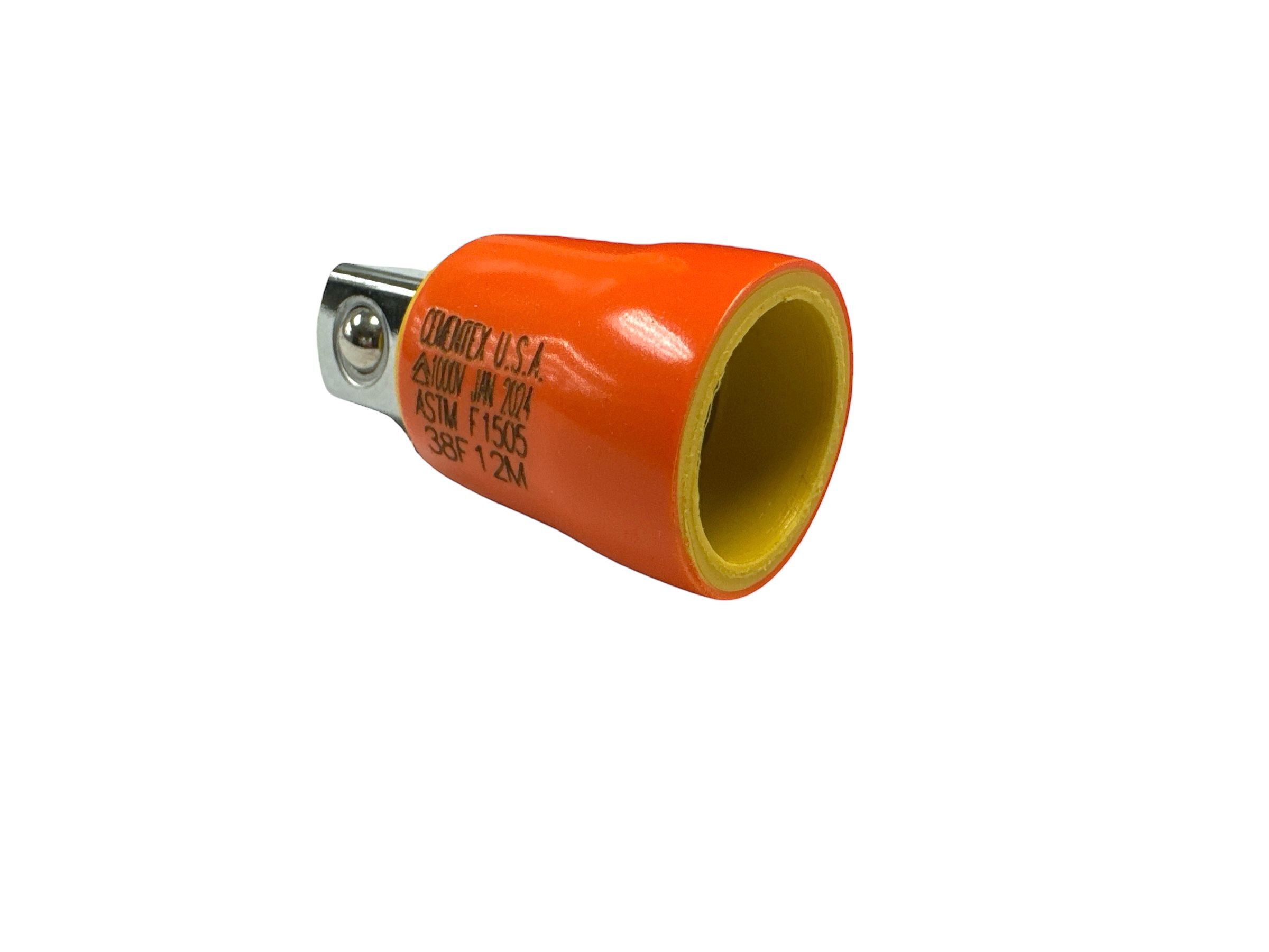 Cementex 3/8 inch female x 1/2 inch male insulated socket adapter